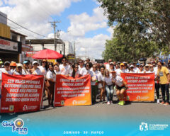 3ª Caminhada em combate à violência contra a mulher