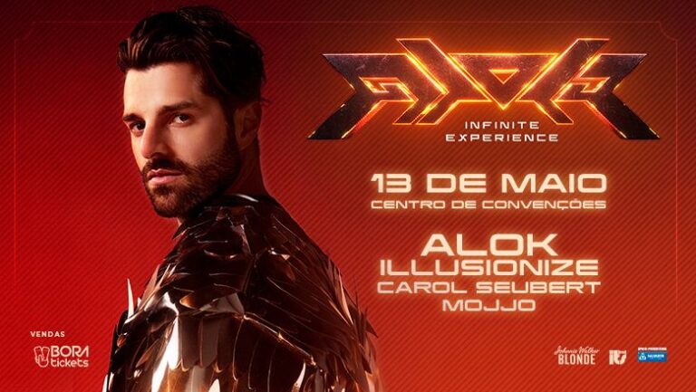 ALOK INFINITE EXPERIENCE DIVULGA GRADE COMPLETA DE ATRAÇÕES