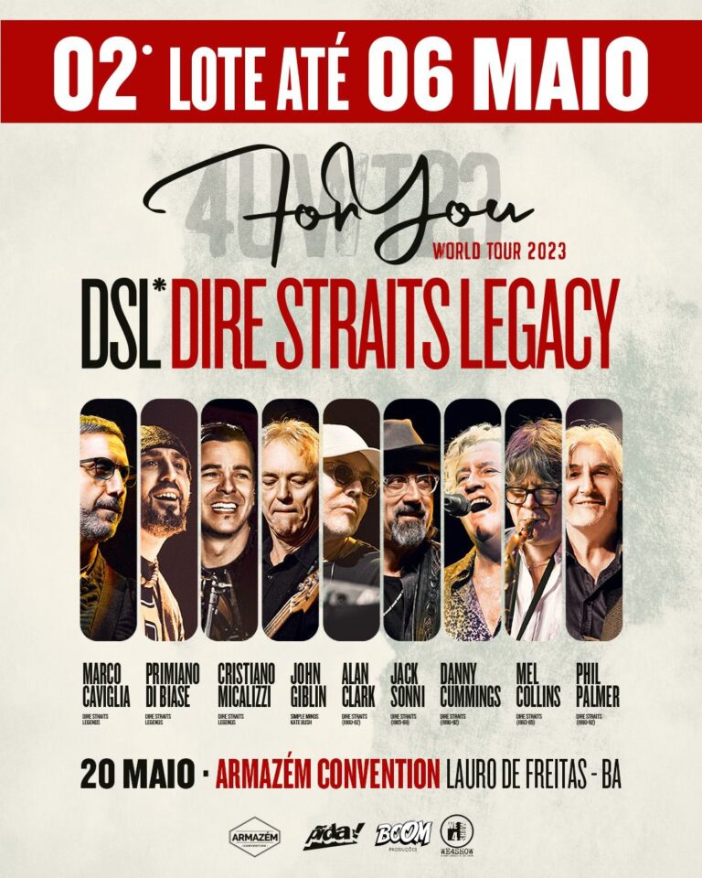 DIRE STRAITS LEGACY TEM LOTE PROMOCIONAL ATÉ 6 DE MAIO