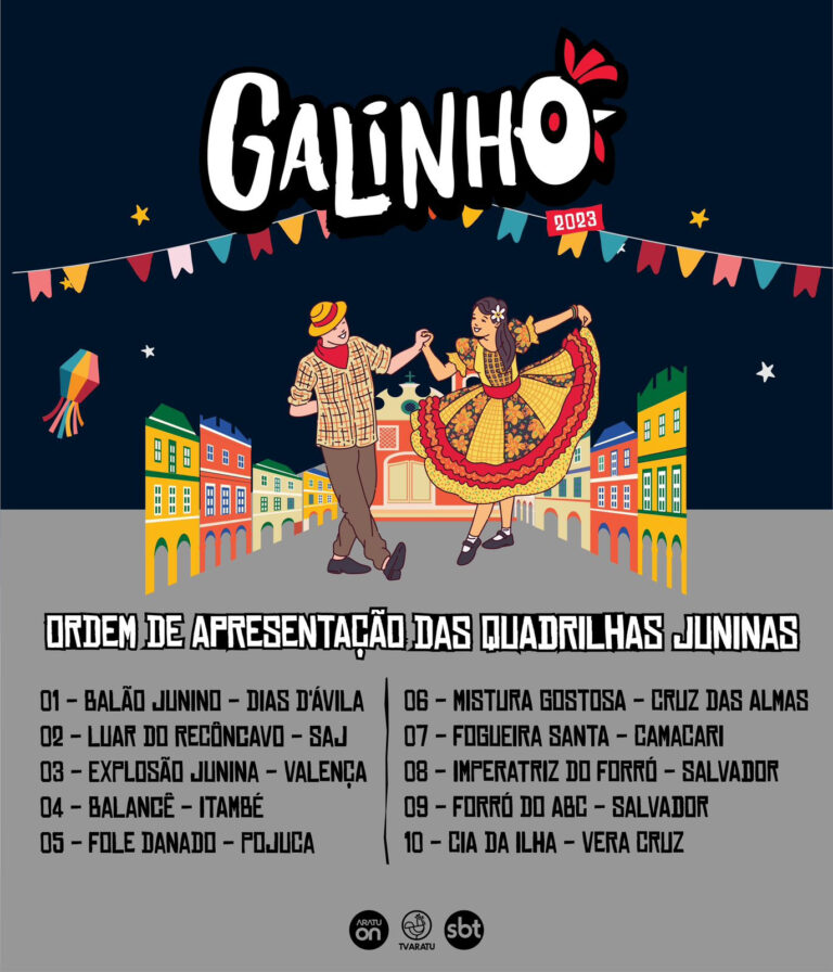GALINHO APOSTA EM TRADIÇÃO COM CONCURSO DE QUADRILHAS