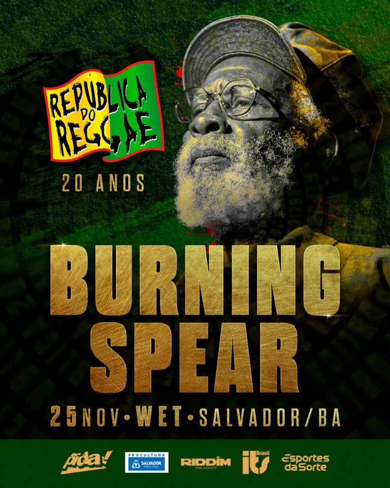 O REPÚBLICA DO REGGAE ORGULHOSAMENTE TRAZ PARA VOCÊS A NOTÍCIA MAIS ESPERADA DAS ÚLTIMAS DUAS DÉCADAS!