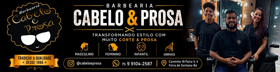 VÍDEOS — Banner 1 — 970×250 px (Cabelo e Prosa)