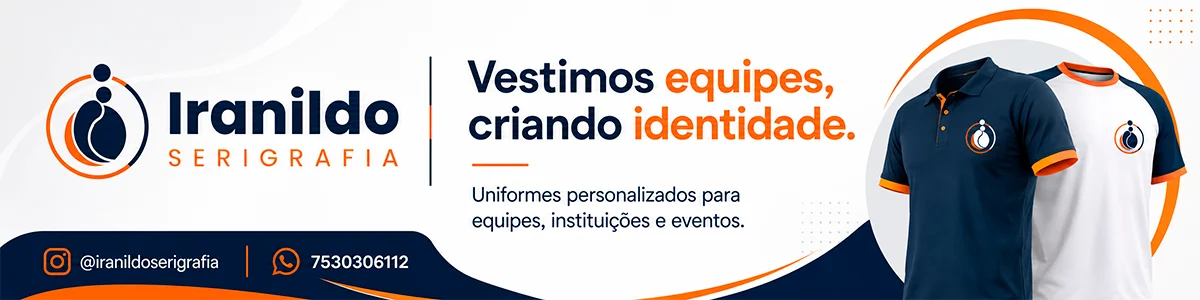 HOME — Banner 1 — 1200×300 px (Iranildo Serigrafia)