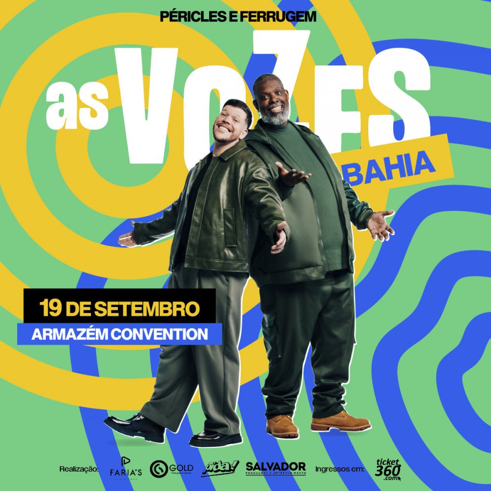 Turnê “As Vozes” – Péricles e Ferrugem